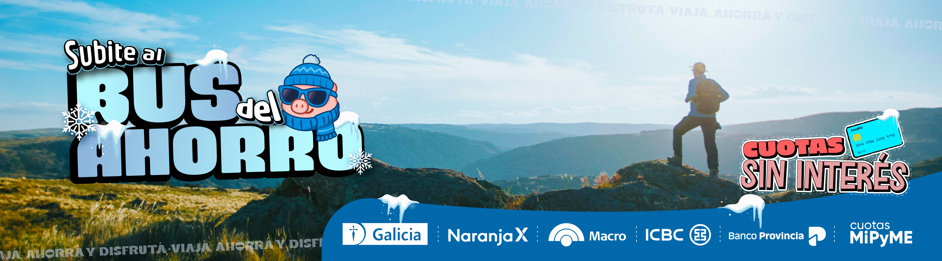 Estas vacaciones de invierno viaja con Urquiza
